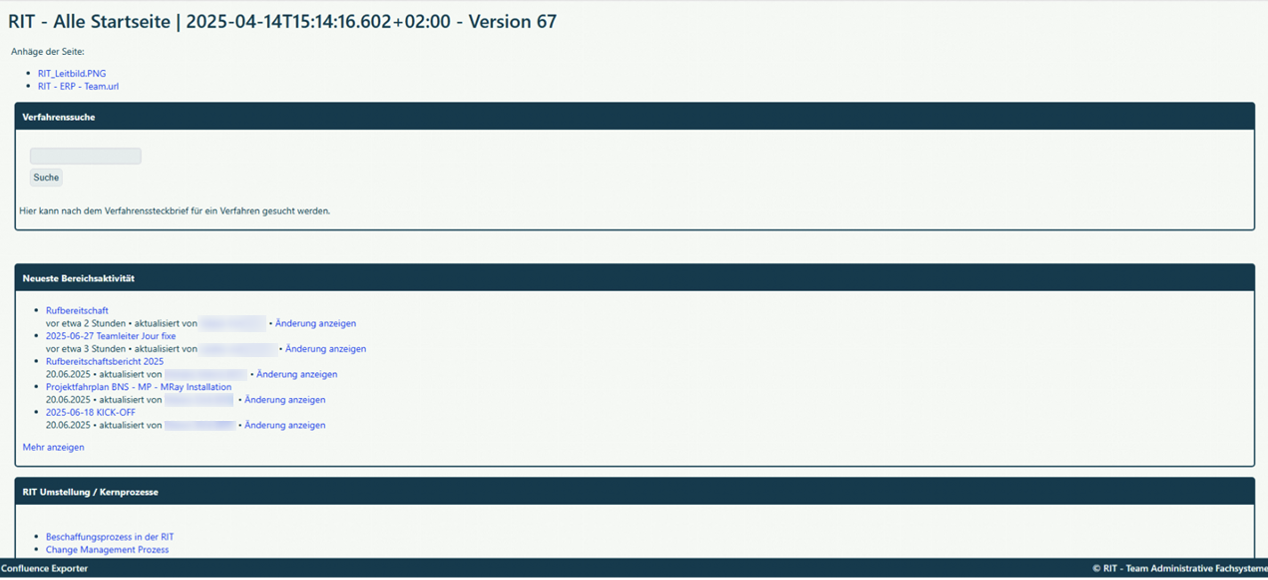 16 Confluence HTML-Exporter