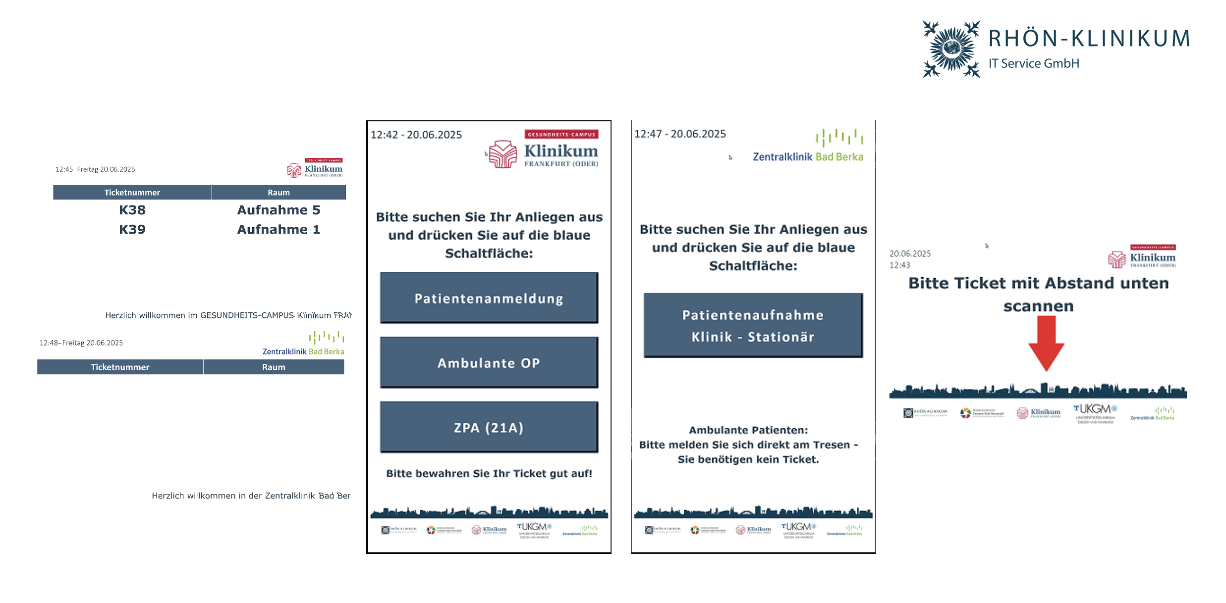 27 - Patientenaufrufsystem der Standorte